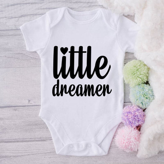 Little Dreamer-Onesie-Best Gift For Babies-Adorable Baby Clothes-Clothes For Baby-Best Gift For Papa-Best Gift For Mama-Cute Onesie