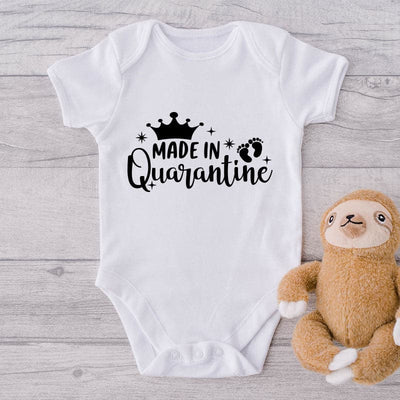 Made In Quarantine-Onesie-Best Gift For Babies-Adorable Baby Clothes-Clothes For Baby-Best Gift For Papa-Best Gift For Mama-Cute Onesie