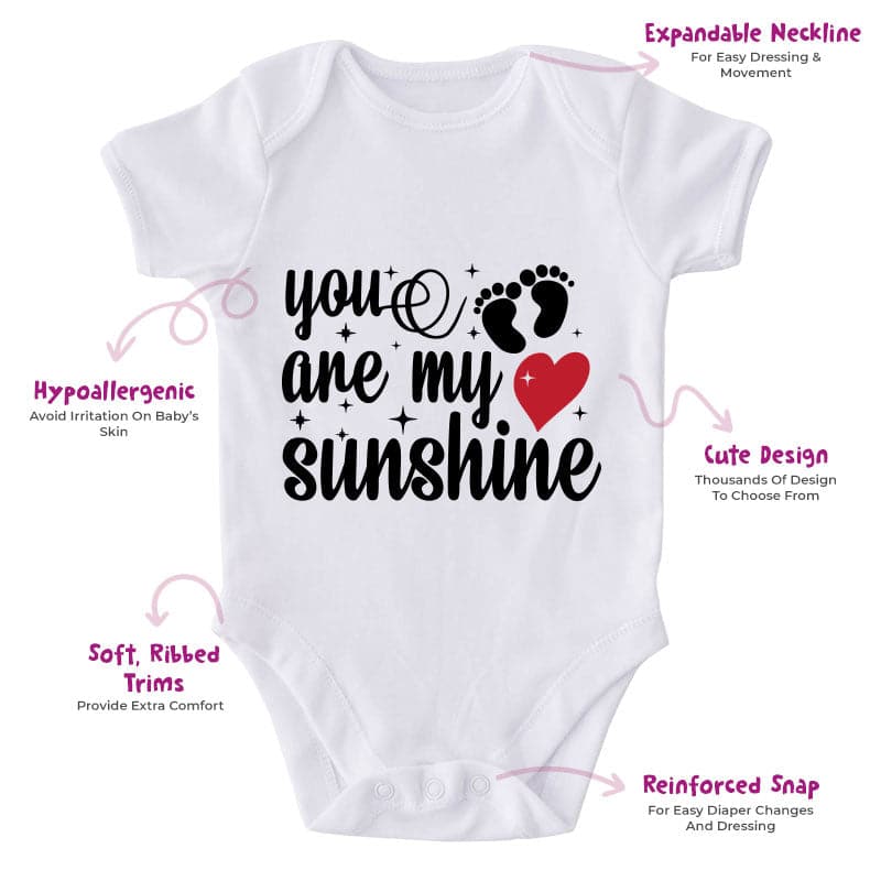 You Are My Sunshine-Onesie-Best Gift For Babies-Adorable Baby Clothes-Clothes For Baby-Best Gift For Papa-Best Gift For Mama-Cute Onesie