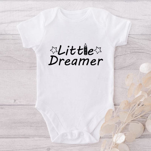 Little Dreamer-Onesie-Best Gift For Babies-Adorable Baby Clothes-Clothes For Baby-Best Gift For Papa-Best Gift For Mama-Cute Onesie