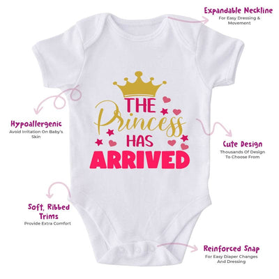 Little Princess Has Arrived-Onesie-Best Gift For Babies-Adorable Baby Clothes-Clothes For Baby-Best Gift For Papa-Best Gift For Mama-Cute Onesie