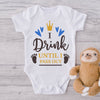 I Drink Until I Pass Out Onesie - Funny I Drink Until I Pass Out Onesie - Hops Onesie - Unique Baby Gift - Unisex Baby Gift - Funny Baby Clothes