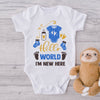 Hello World I'm New Here Onesie - Cute Onesie for Babies - Best Onesies for Babies -Best Gift for Babies - Adorable Baby Clothes