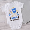 Hello World I'm New Here Onesie - Cute Onesie for Babies - Best Onesies for Babies -Best Gift for Babies - Adorable Baby Clothes
