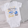 Mommy Is A Boy's 1st Love-Onesie-Best Gift For Baby Boy-Cute Boy Onesie-Adorable Baby Clothes