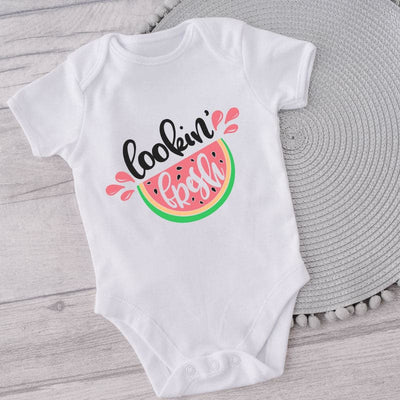 Lookin' Fresh-Funny Onesie-Best Gift For Babies-Adorable Clothes-Clothes For Baby-Best Gift For Papa-Best Gift For Mama-Cute Onesie