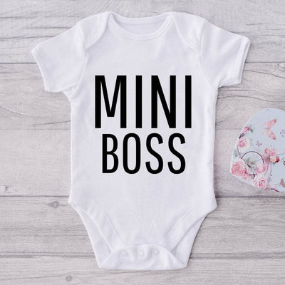 Mini Boss-Onesie-Best Gift For Babies-Adorable Baby Clothes-Clothes For Baby-Best Gift For Papa-Best Gift For Mama-Cute Onesie