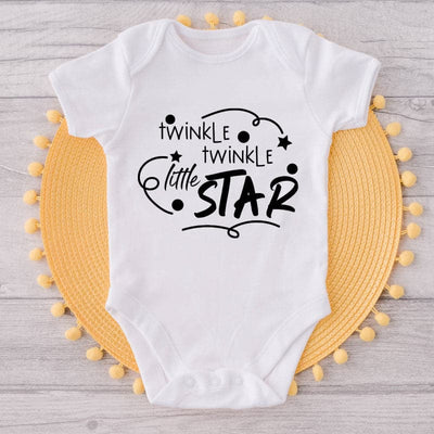 Twinkle Twinkle Little Star-Onesie-Best Gift For Babies-Adorable Baby Clothes-Clothes For Baby-Best Gift For Papa-Best Gift For Mama-Cute Onesie
