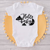 Hello Baby-Onesie-Best Gift For Babies-Adorable Baby Clothes-Clothes For Baby-Best Gift For Papa-Best Gift For Mama-Cute Onesie