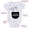 Little Monster-Funny Onesie-Best Gift For Babies-Adorable Baby Clothes-Clothes For Baby-Best Gift For Papa-Best Gift For Mama-Cute Onesie