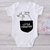 Little Monster-Funny Onesie-Best Gift For Babies-Adorable Baby Clothes-Clothes For Baby-Best Gift For Papa-Best Gift For Mama-Cute Onesie