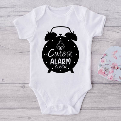 Cutest Alarm Clock-Onesie-Best Gift For Babies-Adorable Baby Clothes-Clothes For Baby-Best Gift For Papa-Best Gift For Mama-Cute Onesie