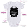 Cutest Alarm Clock-Onesie-Best Gift For Babies-Adorable Baby Clothes-Clothes For Baby-Best Gift For Papa-Best Gift For Mama-Cute Onesie