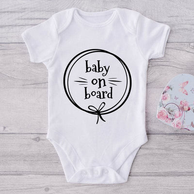 Baby On Board-Funny-Onesie-Best Gift For Babies-Adorable Baby Clothes-Clothes For Baby-Best Gift For Papa-Best Gift For Mama-Cute Onesie