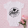 You Are Always In My Heart-Onesie-Best Gift For Babies-Adorable Baby Clothes-Clothes For Baby-Best Gift For Papa-Best Gift For Mama-Cute Onesie