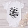 Love You Forever-Onesie-Best Gift For Babies-Adorable Baby Clothes-Clothes For Baby-Best Gift For Papa-Best Gift For Mama-Cute Onesie