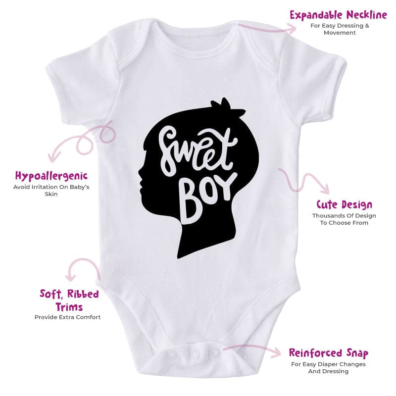 Sweet Boy-Onesie-Best Gift For Babies-Adorable Baby Clothes-Clothes For Baby-Best Gift For Papa-Best Gift For Mama-Cute Onesie