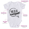 Hello Everyone!-Onesie-Best Gift For Babies-Adorable Baby Clothes-Clothes For Baby-Best Gift For Papa-Best Gift For Mama-Cute Onesie