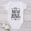 My New Love-Onesie-Best Gift For Babies-Adorable Baby Clothes-Clothes For Baby-Best Gift For Papa-Best Gift For Mama-Cute Onesie