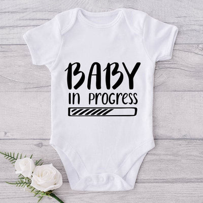 Baby On Progress-Onesie-Best Gift For Babies-Adorable Baby Clothes-Clothes For Baby-Best Gift For Papa-Best Gift For Mama-Cute Onesie