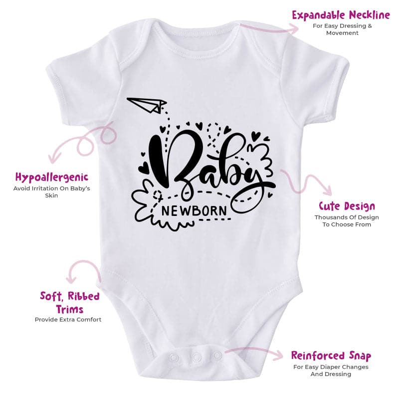 Baby Newborn-Onesie-Best Gift For Babies-Adorable Baby Clothes-Clothes For Baby-Best Gift For Papa-Best Gift For Mama-Cute Onesie