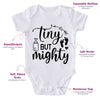 Tiny But Mighty-Funny Onesie-Best Gift For Babies-Adorable Baby Clothes-Clothes For Baby-Best Gift For Papa-Best Gift For Mama-Cute Onesie