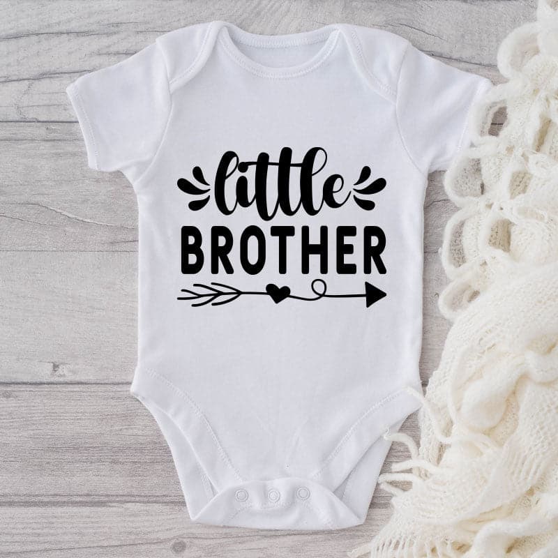 Little Brother-Onesie-Best Gift For Babies-Adorable Baby Clothes-Clothes For Baby-Best Gift For Papa-Best Gift For Mama-Cute Onesie