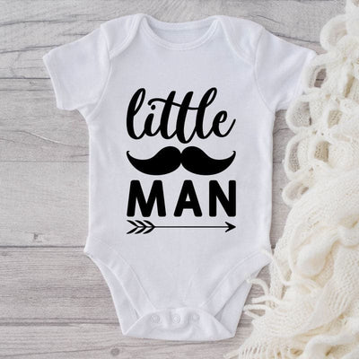 Little Man-Onesie-Best Gift For Babies-Adorable Baby Clothes-Clothes For Baby-Best Gift For Papa-Best Gift For Mama-Cute Onesie