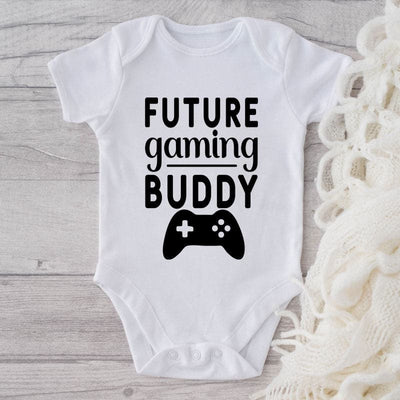 Future Gaming Buddy-Onesie-Best Gift For Babies-Adorable Baby Clothes-Clothes For Baby-Best Gift For Papa-Best Gift For Mama-Cute Onesie