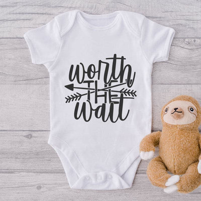 Worth The Wait-Onesie-Best Gift For Babies-Adorable Baby Clothes-Clothes For Baby-Best Gift For Papa-Best Gift For Mama-Cute Onesie