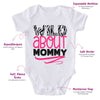 Wild About Mommy-Funny Onesie-Best Gift For Babies-Adorable Baby Clothes-Clothes For Baby-Best Gift For Papa-Best Gift For Mama-Cute Onesie