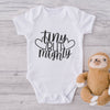 Tiny But Mighty-Onesie-Best Gift For Babies-Adorable Baby Clothes-Clothes For Baby-Best Gift For Papa-Best Gift For Mama-Cute Onesie