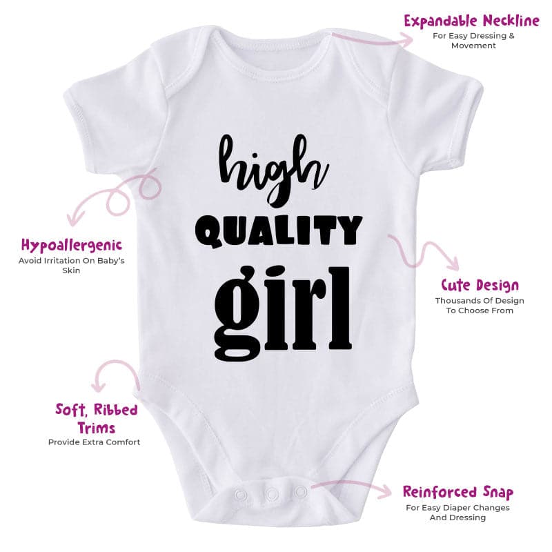High Quality Girl-Onesie-Best Gift For Babies-Adorable Baby Clothes-Clothes For Baby-Best Gift For Papa-Best Gift For Mama-Cute Onesie