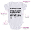 A Child Enters Your Life And Fills A Place In Your Heart, A Place You Never Knew Was Empty-Onesie-Best Gift For Babies-Adorable Baby Clothes-Clothes For Baby-Best Gift For Papa-Best Gift For Mama-Cute Onesie