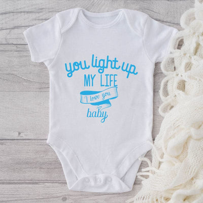 You Light Up My Life I Love You Baby-Onesie-Best Gift For Babies-Adorable Baby Clothes-Clothes For Baby-Best Gift For Papa-Best Gift For Mama-Cute Onesie