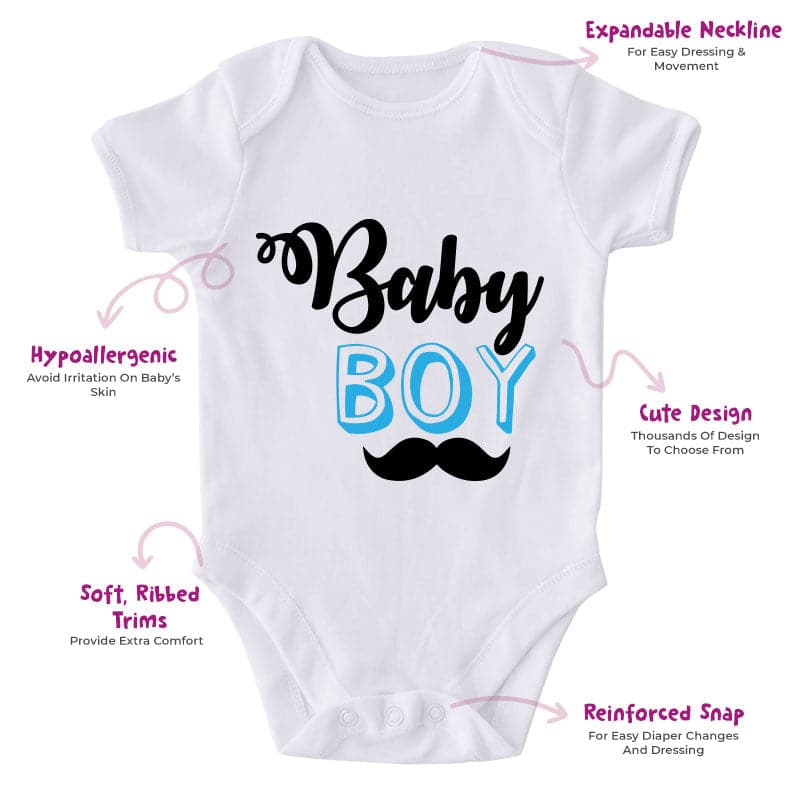 Baby Boy-Onesie-Adorable Baby Clothes-Clothes For Baby-Best Gift For Papa-Best Gift For Mama-Cute Onesie