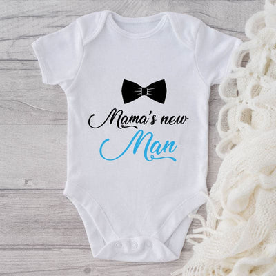 Mama's New Man-Onesie-Adorable Baby Clothes-Clothes For Baby-Best Gift For Papa-Best Gift For Mama-Cute Onesie