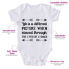 Life Is A Different Picture When Viewed Through The Eyes Of A Child-Onesie-Adorable Baby Clothes-Clothes For Baby-Best Gift For Papa-Best Gift For Mama-Cute Onesie