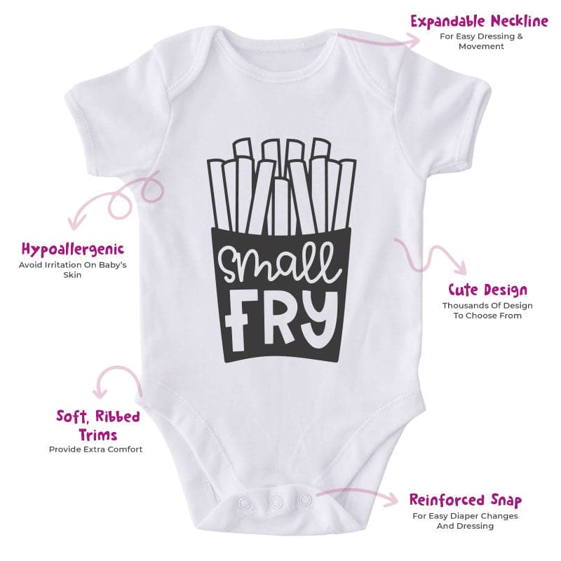 Small Fry-Onesie-Adorable Baby Clothes-Clothes For Baby-Best Gift For Papa-Best Gift For Mama-Cute Onesie