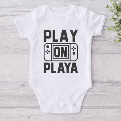 Play On Playa-Onesie-Adorable Baby Clothes-Clothes For Baby-Best Gift For Papa-Best Gift For Mama-Cute Onesie