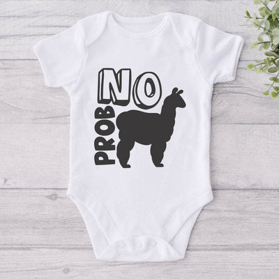 No Prob-Funny Onesie-Adorable Baby Clothes-Clothes For Baby-Best Gift For Papa-Best Gift For Mama-Cute Onesie