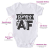 Clingy Af-Funny Onesie-Adorable Baby Clothes-Clothes For Baby-Best Gift For Papa-Best Gift For Mama-Cute Onesie