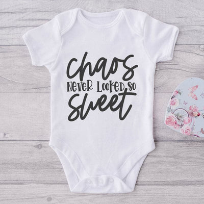 Chaos Never Looked So Sweet-Onesie-Adorable Baby Clothes-Clothes For Baby-Best Gift For Papa-Best Gift For Mama-Cute Onesie