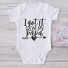 I Got It From My Papa-Onesie-Adorable Baby Clothes-Clothes For Baby-Best Gift For Papa-Best Gift For Mama-Cute Onesie