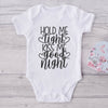 Hold Me Tight Kiss Me Good Night-Onesie-Adorable Baby Clothes-Clothes For Baby-Best Gift For Papa-Best Gift For Mama-Cute Onesie
