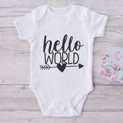 Hello World-Onesie-Adorable Baby Clothes-Clothes For Baby-Best Gift For Papa-Best Gift For Mama-Cute Onesie