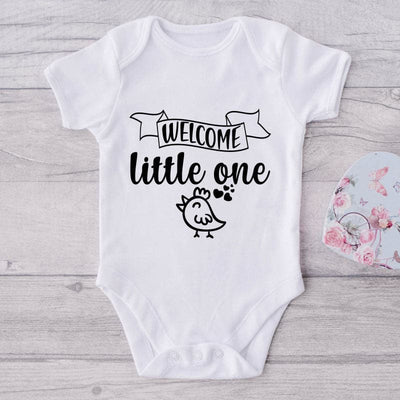 Welcome Little One-Onesie-Adorable Baby Clothes-Clothes For Baby-Best Gift For Papa-Best Gift For Mama-Cute Onesie