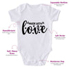 Made With Love-Onesie-Adorable Baby Clothes-Clothes For Baby-Best Gift For Papa-Best Gift For Mama-Cute Onesie
