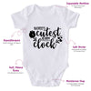 World's Cutest Alarm Clock-Onesie-Adorable Baby Clothes-Clothes For Baby-Best Gift For Papa-Best Gift For Mama-Cute Onesie