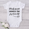 Words Can Not Express The Joy Of  New Life-Onesie-Adorable Baby Clothes-Clothes For Baby-Best Gift For Papa-Best Gift For Mama-Cute Onesie